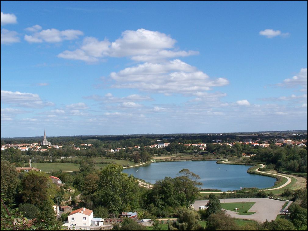 Le plan d'eau de Talmont et Saint Hilaire en Vendée