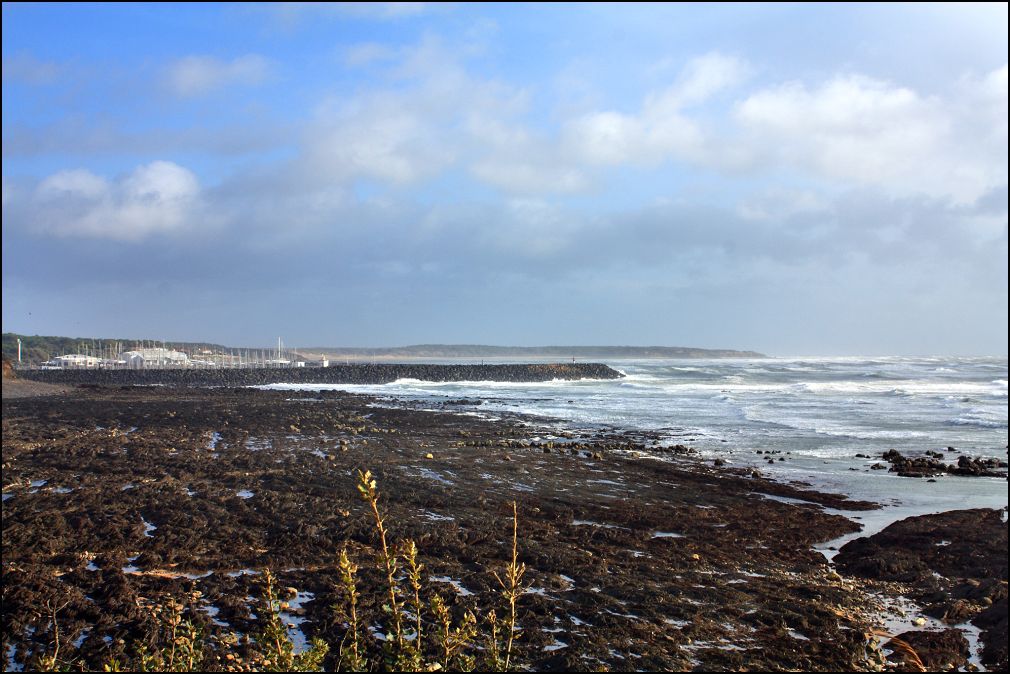 La cote entre la Mine et Bourgenay à Talmont Saint Hilaire en Vendée