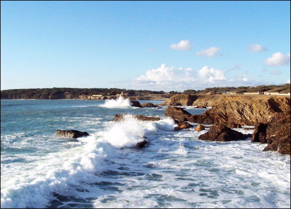 cote sauvage: Baie de Cayola à Talmont Saint Hilaire en Vendée