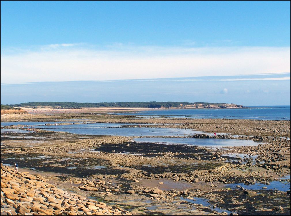 La cote de la République au Veillon à Talmont Saint Hilaire en Vendée