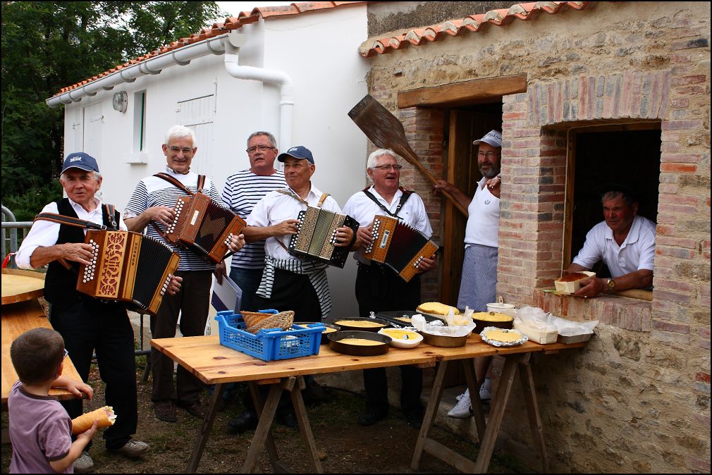 O'Bezoune à la fête de la gâche à Talmont Saint Hilaire en Vendée