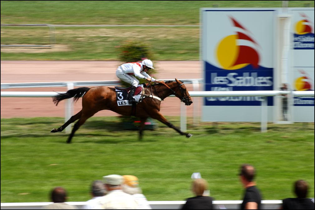 Le vainqueur de la course