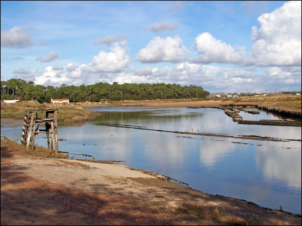 Chenal du Payré à Talmont Saint Hilaire en Vendée