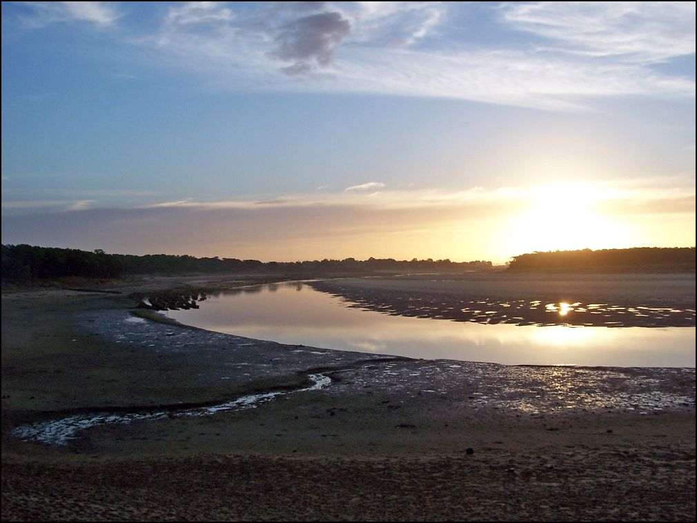 Estuaire du Payré à Talmont Saint Hilaire en Vendée