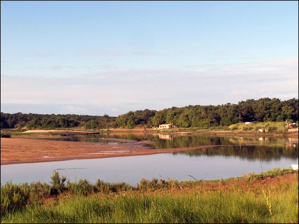 Estuaire du Payré à Talmont Saint Hilaire en Vendée