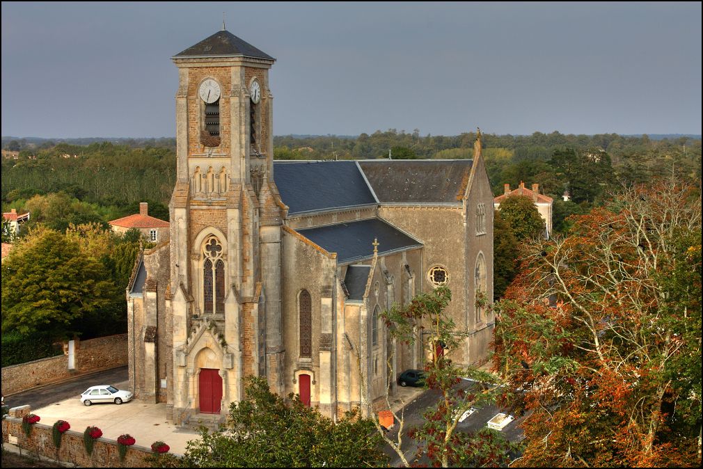 Eglise Saint Pierre à Talmont Saint Hilaire en Vendée