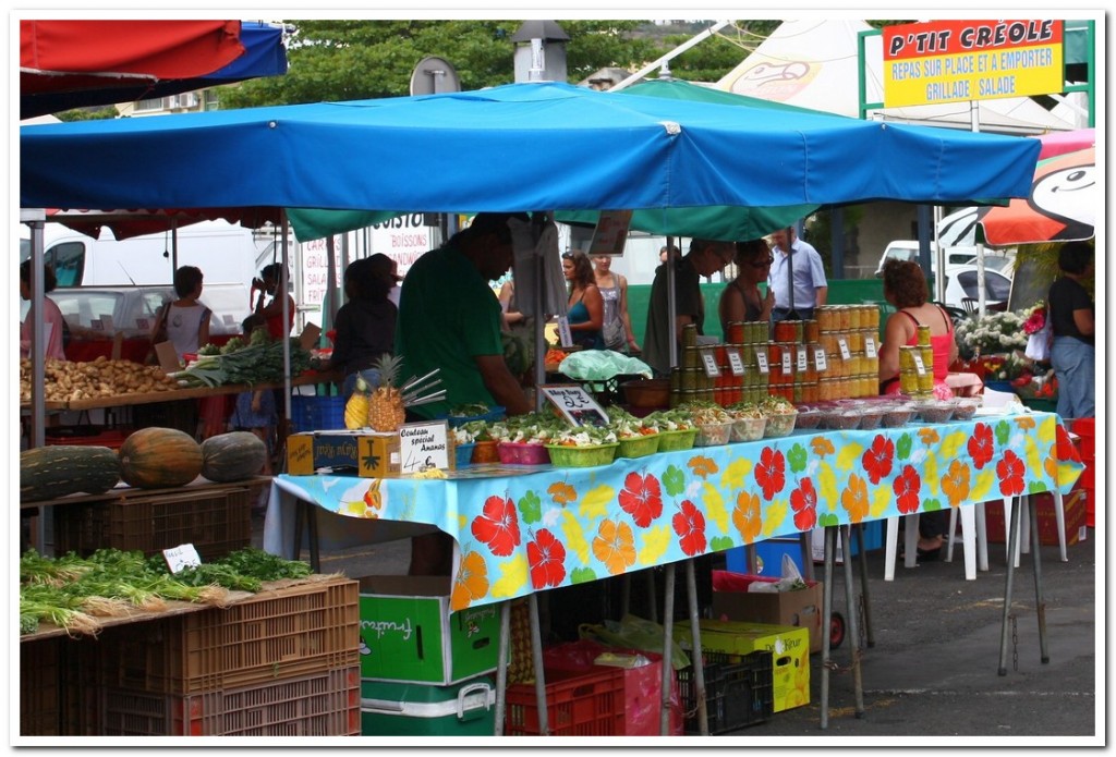 Marché de Saint Paul à la Réunion