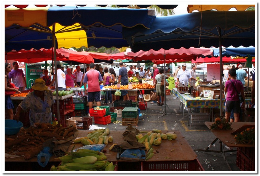 Marché de Saint Paul à la Réunion