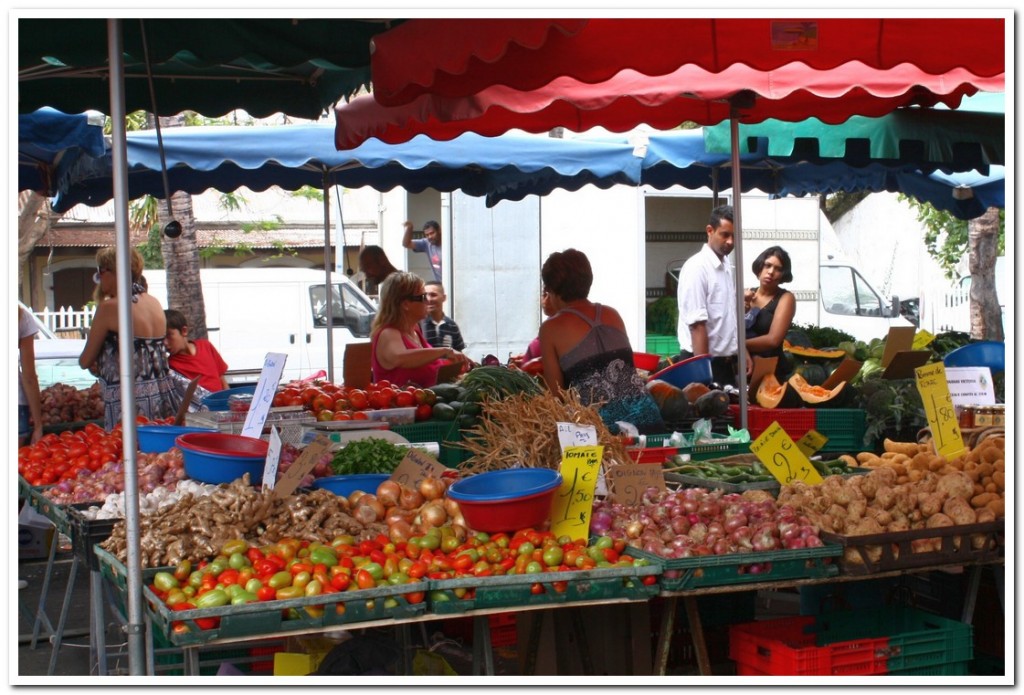 Marché de Saint Paul à la Réunion