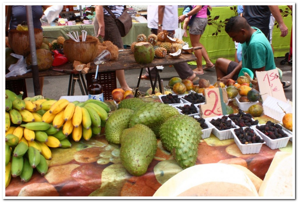 Marché de Saint Paul à la Réunion