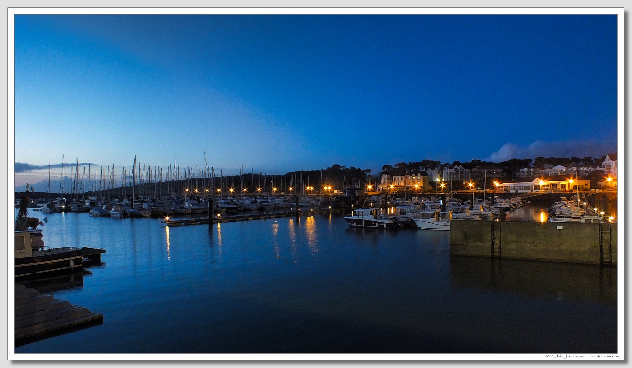 Port Bourgenay le soir, Talmont Saint Hilaire - Vendée