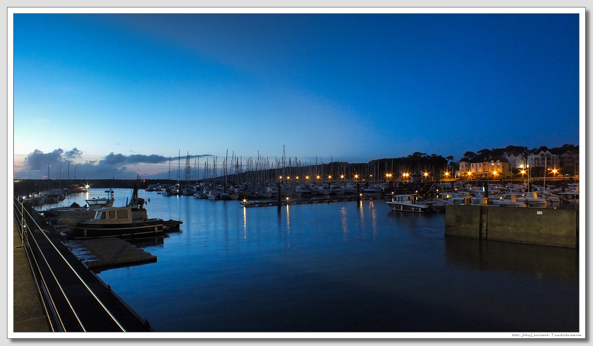 Port Bourgenay le soir, Talmont Saint Hilaire - Vendée
