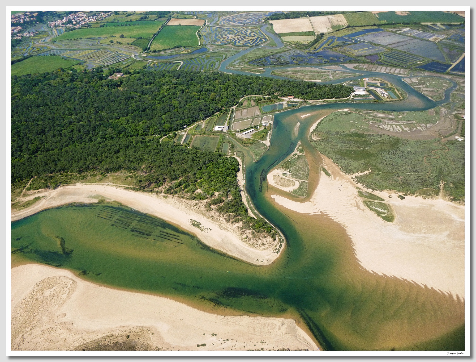 Le grand site naturel du Veillon à Talmont St Hilaire (Vendée)