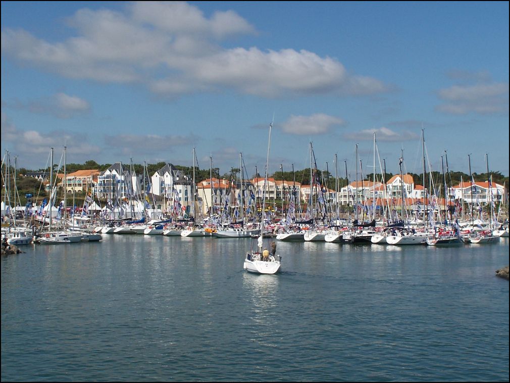 Le port de Bourgenay à Talmont Saint Hilaire en Vendée