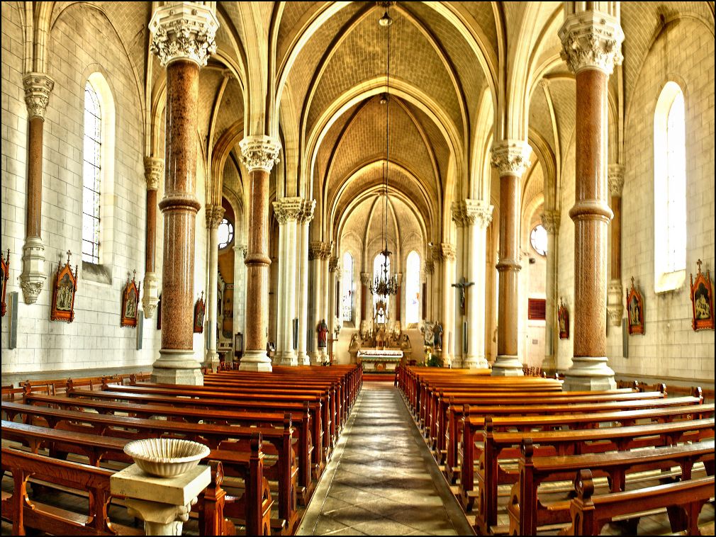 Eglise Saint Pierre à Talmont Saint Hilaire en Vendée