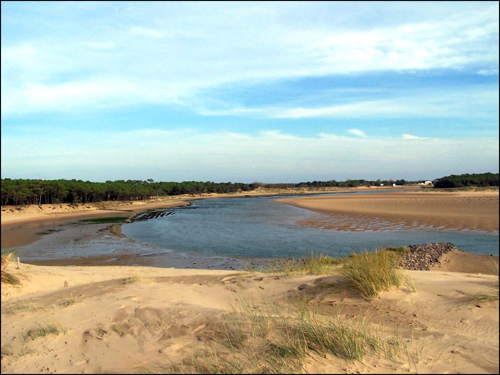 Le Payré au Veillon à Talmont Saint Hilaire en Vendée